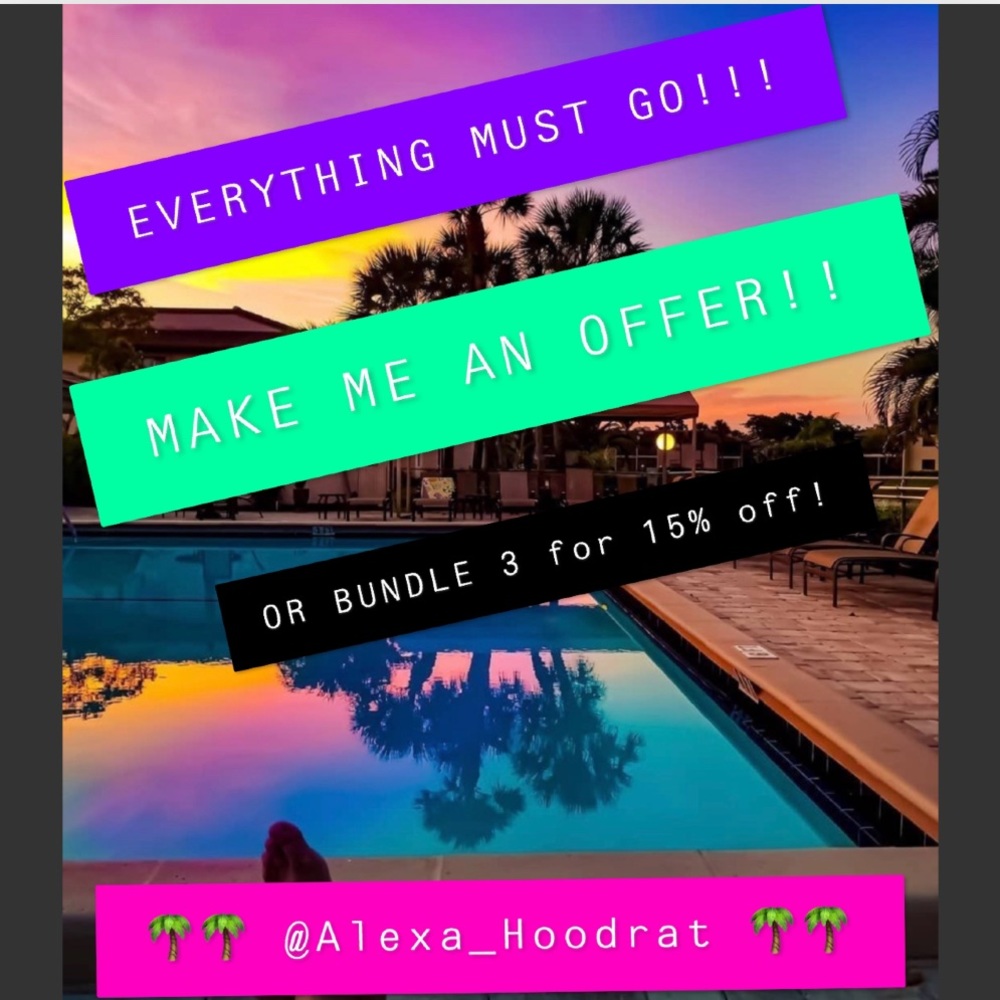 EVERYTHING MUST GO SALE!! ❤️❤️